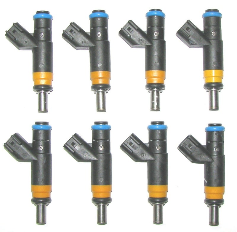 IXGKHC 8PCS 4 Holes Replacement For hemi 5.7 Fuel Injectors,Replacement For Dodge 5.7L Charger Ram-Pickup Durango 2008-2015,Replacement For Jeep Grand Cherokee,Replace OE# 05037479AA,FJ732 - Image 2